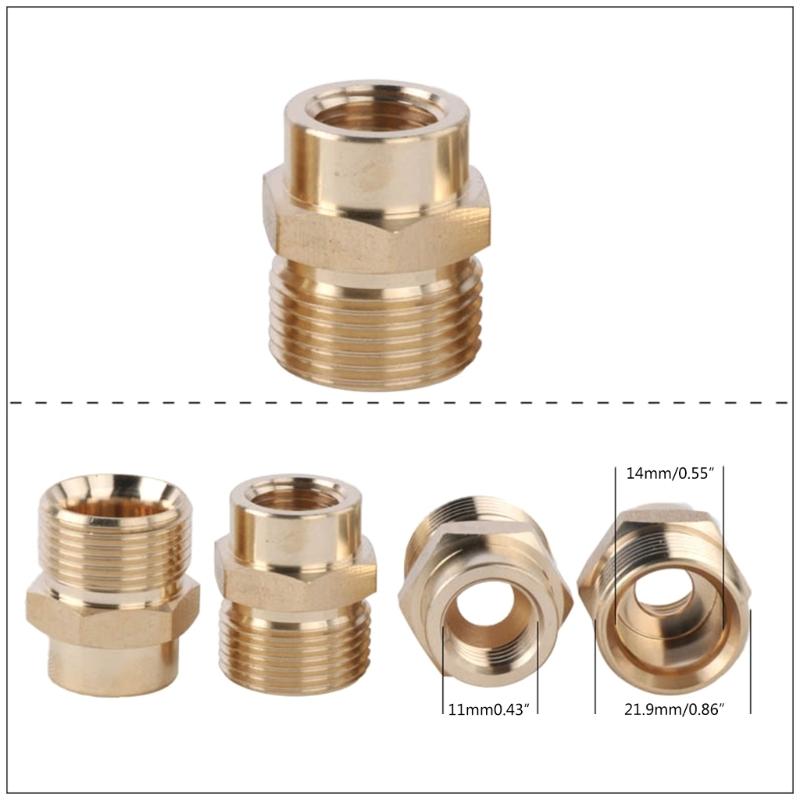 Thread Quick Connector Brass Garden Watering Adapter Drip Irrigation Copper Hose Quick Connector Fittings