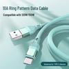 120W Type-C Super Fast Charging Cable, 10A - Compatible with Huawei, Honor, Xiaomi, OPPO Phones for Flash Charging.