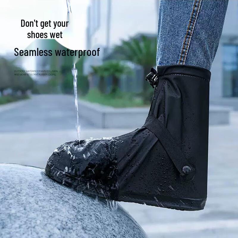 JAJALIN Waterproof Non-slip Reusable Shoe Covers