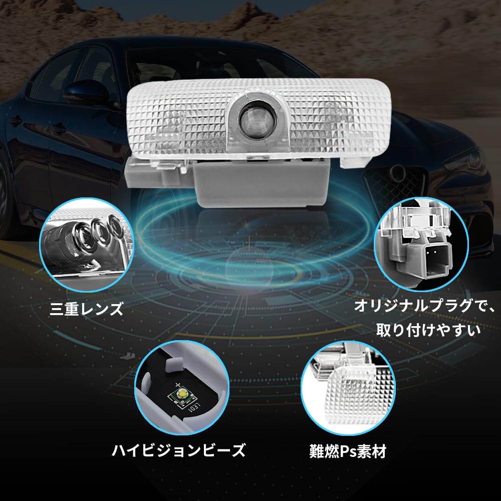 Crown 15th Generation Car Door Lamp Door Courtesy Lamp Courtesy