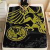 1PC Club America Patterned Flannel Blanket Suitable For All Seasons for Home Decor Warmth and Comfort Gifts Holiday Present