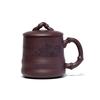 Cup, Pure Handmade Original Ore Purple Clay Bamboo Fun Cup, Kung Fu Tea Set, Men's Office Tea Steeping Cup