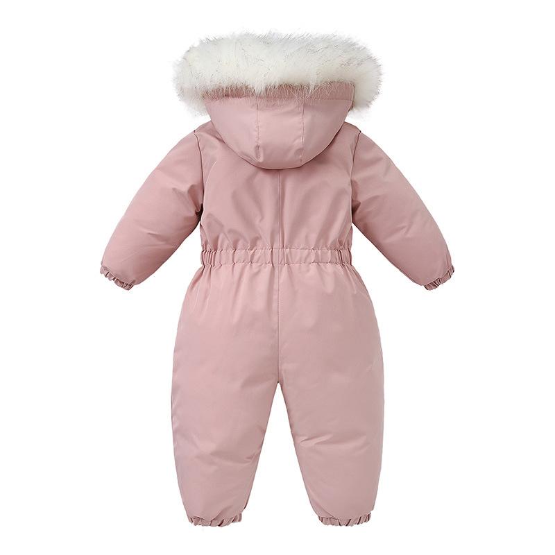 Winter Baby Skianzug Plus Baby Overall Jungen Overalls Warme Kinderkleidung Wasserdichte Kinderkleidung Set 1-4Y