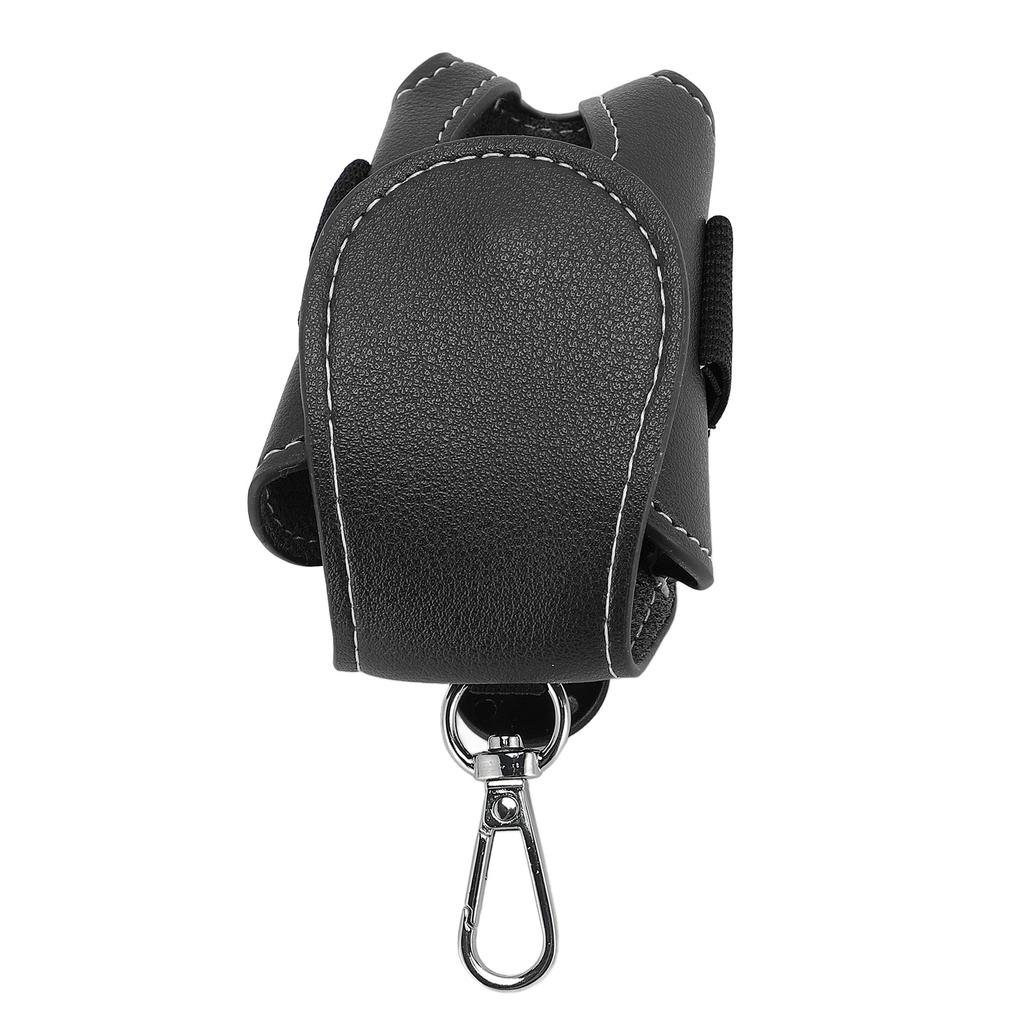 Club Ball Waist Bag PU Leather Water Resistant Portable Ample Space Stylish Club Ball Storage Pouch 