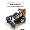 1/18 Benz Samochód Retro 500K Stopowy Model Samochodu, Symulowany Dźwięk i Światło Samochód Zabytkowy Zabawki dla Dzieci, Prezent dla Chłopców Kolekcja Ozdoby