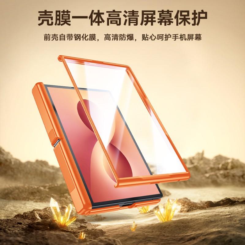 Case Galaxy Z Fold 8 Ultra-Thin Transparent Matte Protective Cover Foldable Phone