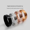 51/53/58mm Universeller Magnetischer Kaffee-Auffangring Spritzschutz Kaffee-Pulver Dosierring Verteilung Quantitatives Zubehör