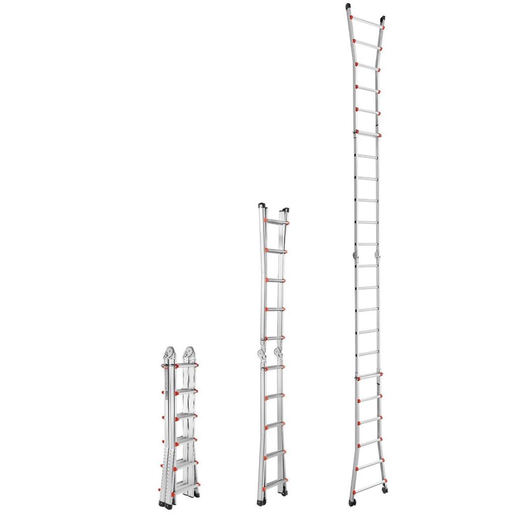 Telescoping Ladder A Frame 20 FT Extension Multi-Function for Homework