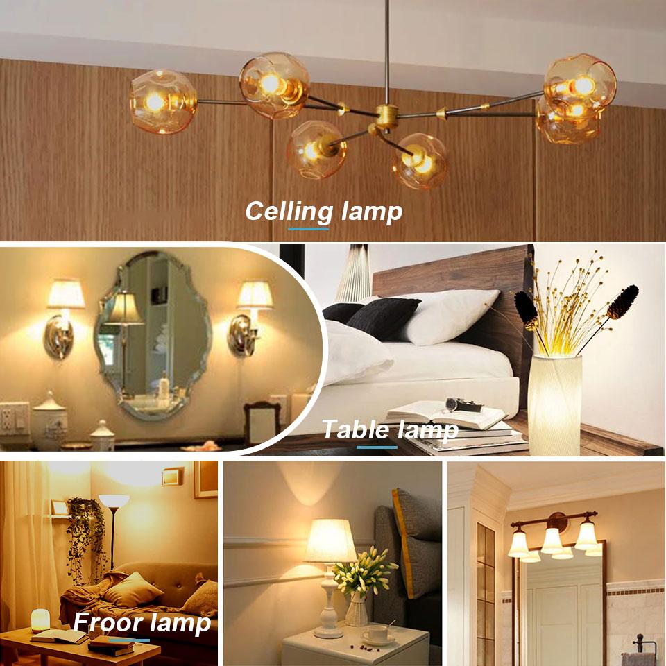 12PCS LED Bulb 110V 3W 6W 9W 12W 15W 18W 20W Indoor LED Lighting Bulbs E27 E26 E14 E12 Led Lamp for Home