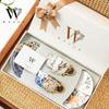 WOOCH Light Luxury Ceramic Cup and Saucer Gift Set