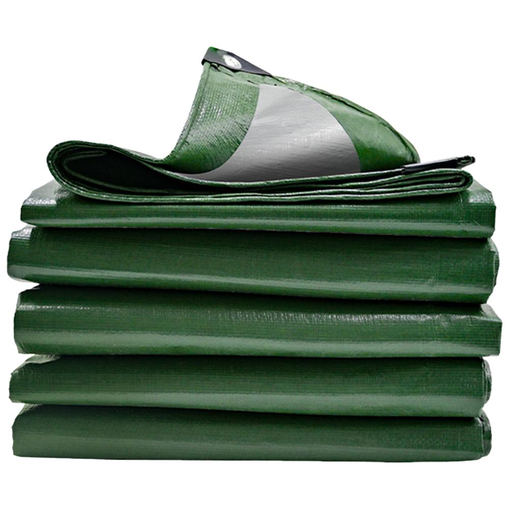 Thick Poly Tarp Cover Multipurpose Protective Sunscreen Cover  Green Tarp Heavy Duty Tarp All Purpose Tarp Cover