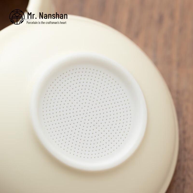 Nanshan Xiansheng Modern White Porcelain Gongfu Tea Set