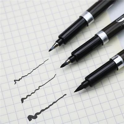 Multifunction Brush Pen Drawing Traces Brush Marker Student Practicing Calligraphy Pen