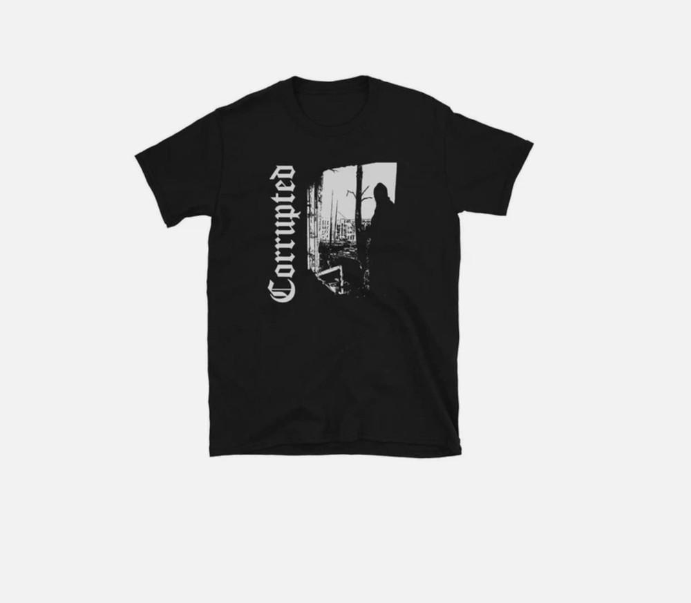Rare! Corrupted Band Cotton Black All Size Men Women Classic Shirt Unisex T-Shirt XL