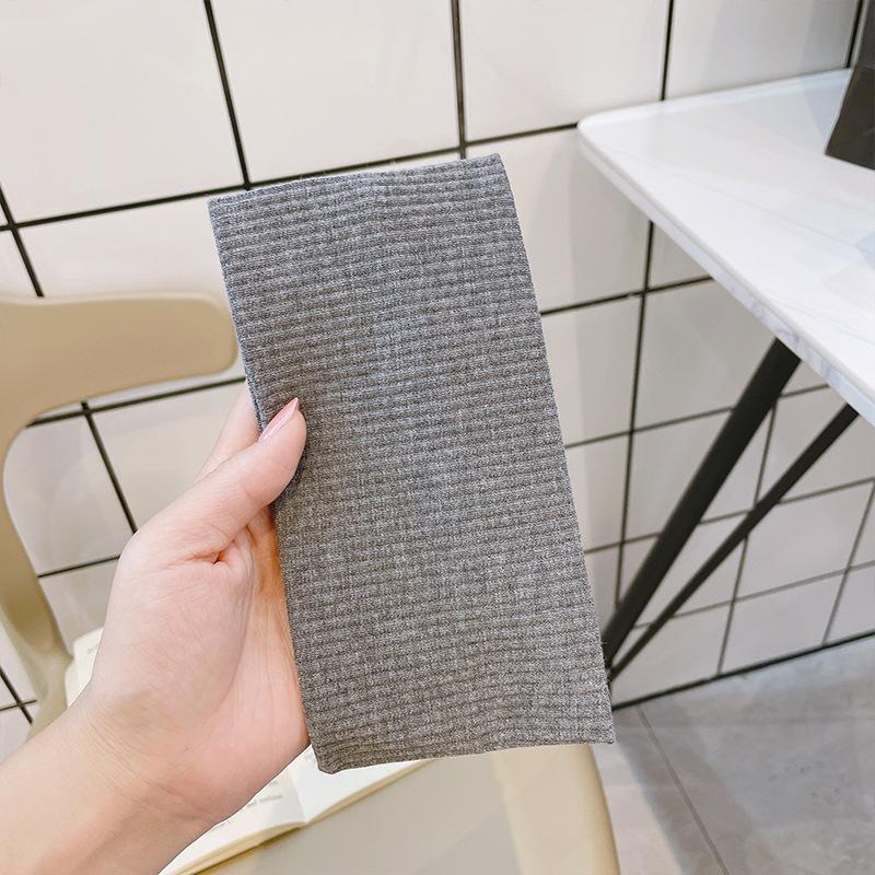 Neue Modal Stirnbänder für Damen Einfarbig Elastisches Gestricktes Haarband Laufen Radfahren Stirnband Mädchen Kopfbedeckung Haarschmuck