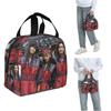 Sac à déjeuner isotherme Hwarang TV pour femmes enfants Boîtes alimentaires portables Boîte à déjeuner thermique Sac fourre-tout