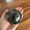 Natural Stone Crystal Round Labradorite Ball Beads Reiki Polishing Massage Ball Reiki power Living Room Decoration Crafts 118