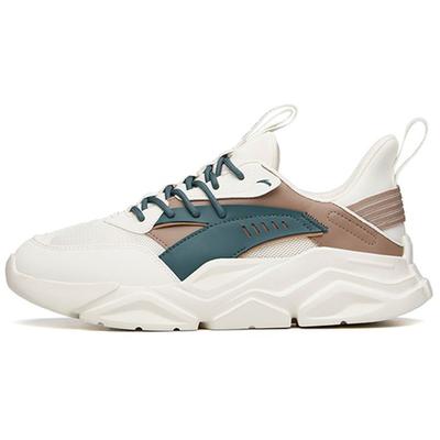 Serie Lifestyle Tela Cuero Sintético Deportes Absorción de Impactos Antideslizante Resistente al Desgaste Transpirable Ligero Corte Bajo Zapatos Casuales 912038820-6