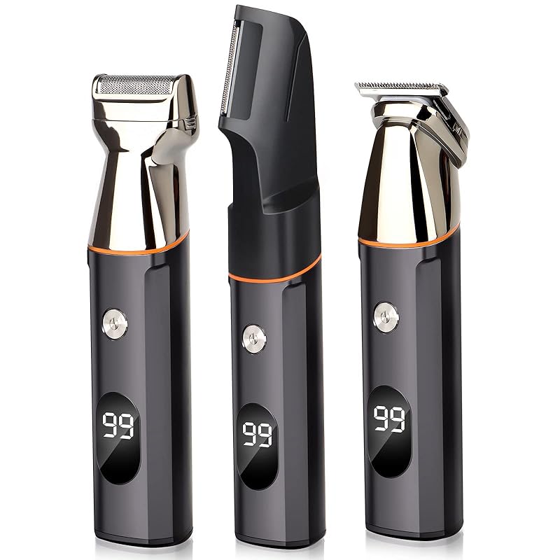 

men s body shaver trimmer LED display shaving wasteful processing male razor hair cutter electric hair clipper eyebrow shaver vio shaver electric