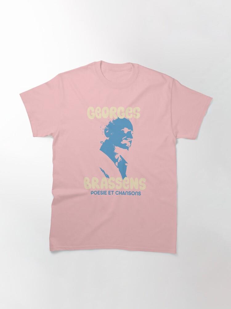 Georges Brassens Georges Brassens Tribute Design - Poetry et Chansons Classic T-Shirt