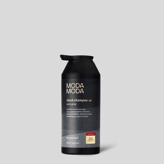 MODAMODA Шампунь Zero Gray Black 10 300g