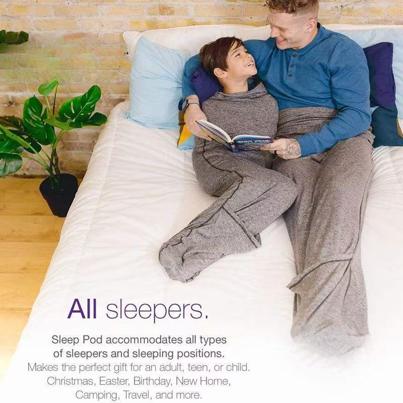 Sleeping Bag Suitable for All Seasons Envelope-type Portable Travel Camping and Nap Sleeping Bag for Adults