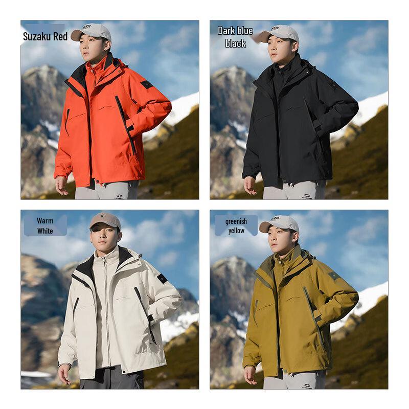 EASTERN CAMEL Couple's 3-in-1 Outdoor Jacket
