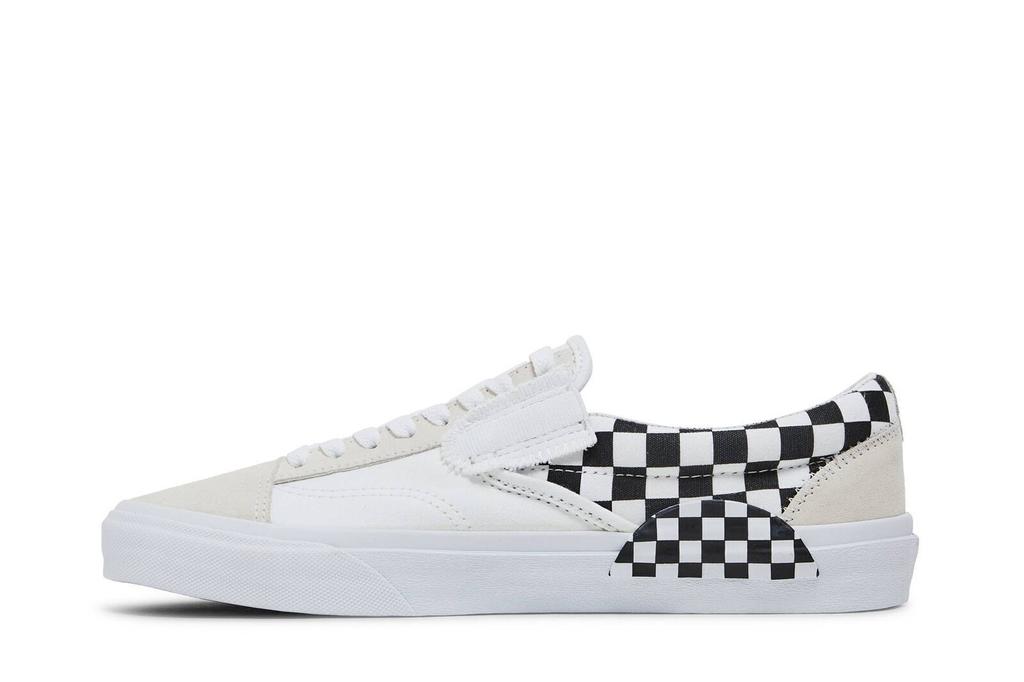 Vans Slip-On CAP 'White Black Checkerboard' VN0A3WM527I Men's Shoes