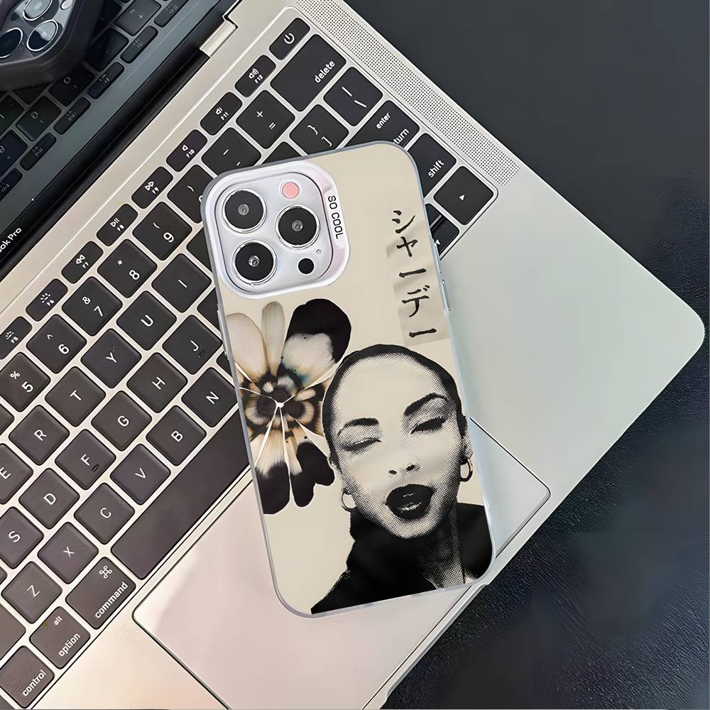 

S-Sade Adu Love Deluxe Phone Case For iPhone 17,16,15,14,13,12,11,Pro,XS,Max,Plus,Mini,SE4,E White Matte Shockproof Cover iPhone15PROMAX