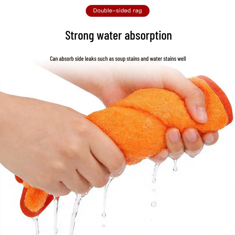 Oil-Resistant Super Absorbent Kitchen Dish Towel