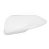 Side Mirror Cover Cap Unpainted White Rearview Wing Mirror Cap Weather Resistant Replacement for Elantra 2021 To 2023