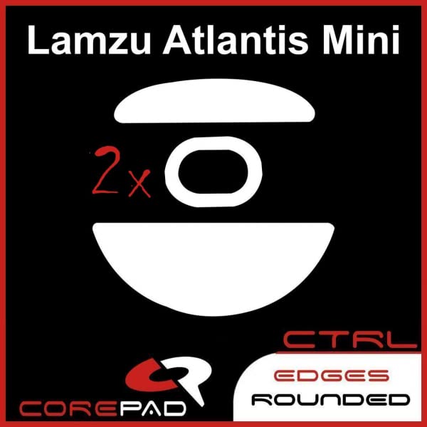 Corepad Skatez CTRL Lamzu Atlantis Mini Wireless Mouse Sole 2set (CTRL)