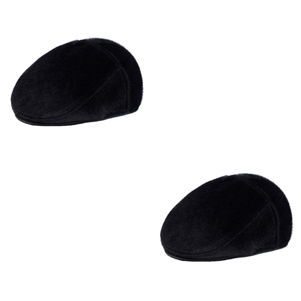 2Pièces Casquette Beret Vintage Automne