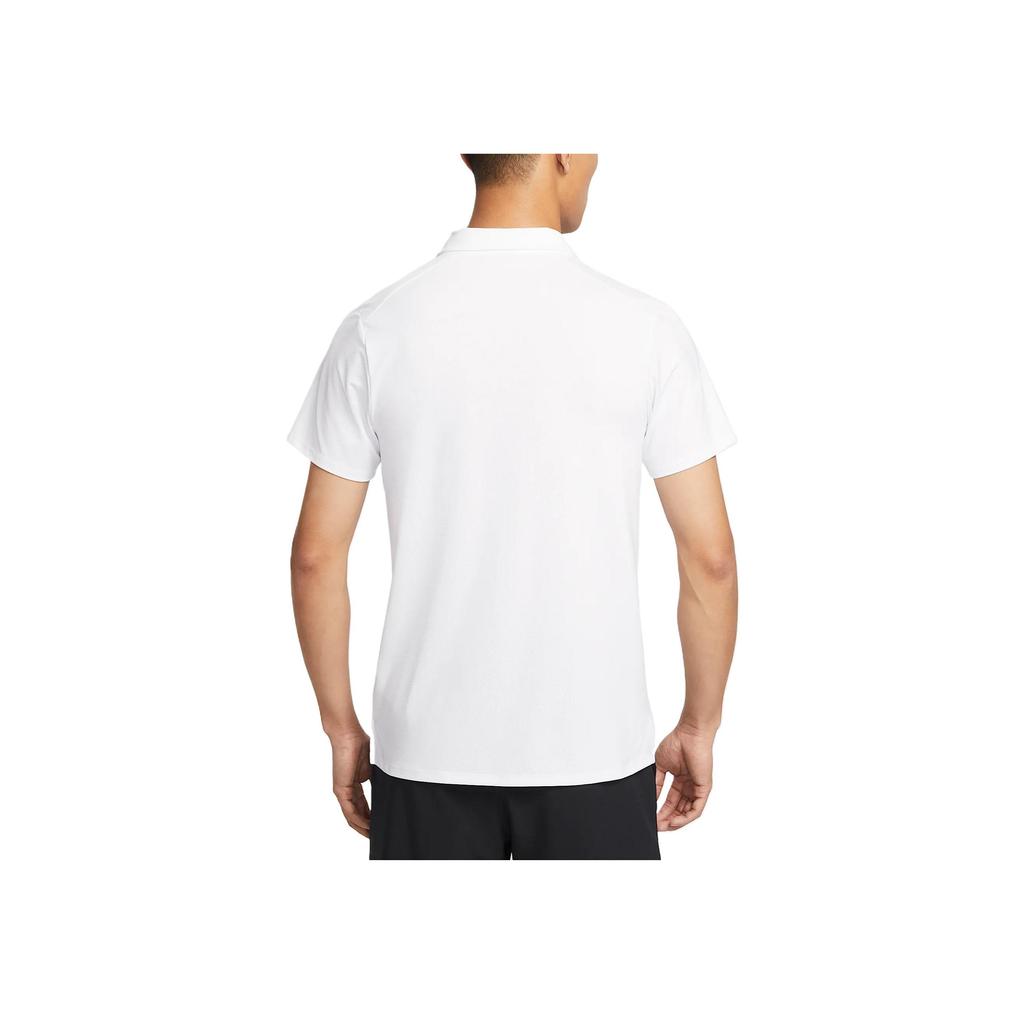 Nike Court Advantage Dri-Fit Fashion Comfortable Casual Solid Color Short Sleeve Quick-Dry T-Shirt Men Tops White FZ6908100