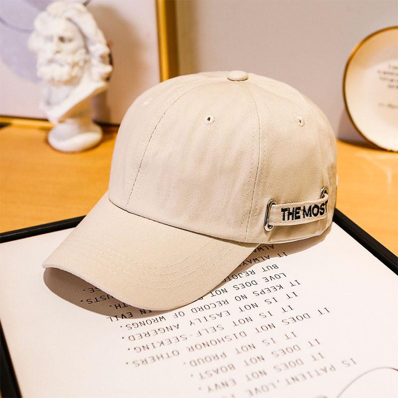 Hiphop Baseball Cap With Embroidered Letters For Casual Men And Women