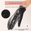 Adult Windproof Winter Cycling Gloves – Thick Velvet for Cold and Frost Protection