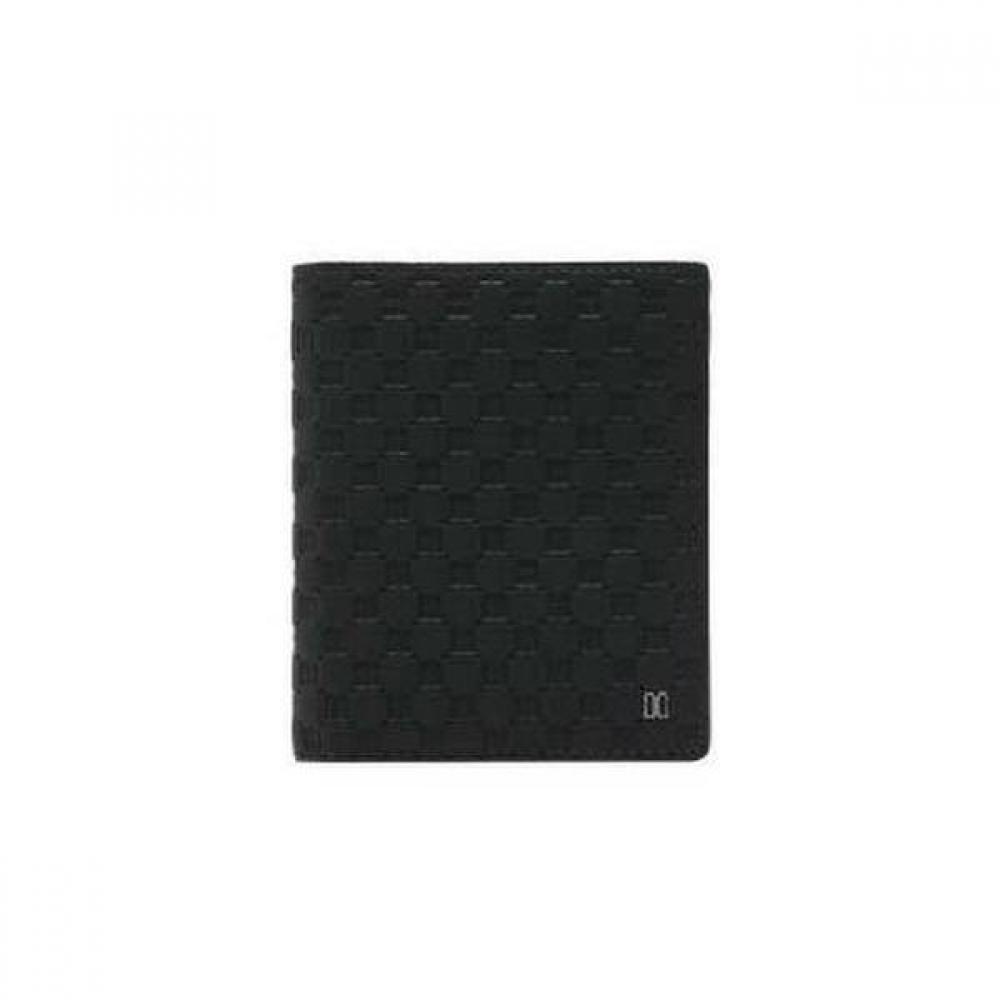 

Daks Black Dd Logo Matte Leather Medium Wallet Dbwa2f362bk Single option