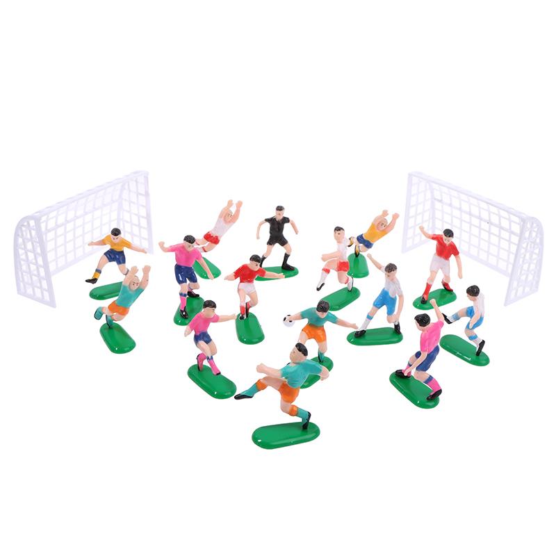 Fotballspill Barnelekefeiring Goal Gate Konditorkunst Bursdag Cupcake Topper