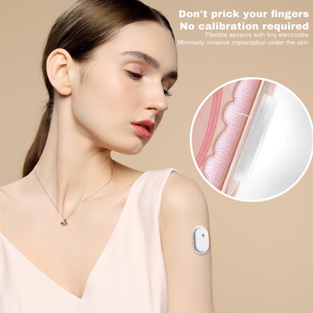 Silicon-based  Blood Glucose  Continuous Glucose Monitoring System 24 Hours A Day, Real-time