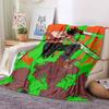 Chainsaw Man Anime Character Print Flannel Blanket Ultra Soft Warm Throw For Couch Bedroom Living Room Indoor Home Decor Gift