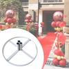 Floor Standing Flower Poles Display Base For Wedding Aisle Markers Reception Centerpieces Permanent Flower Installation