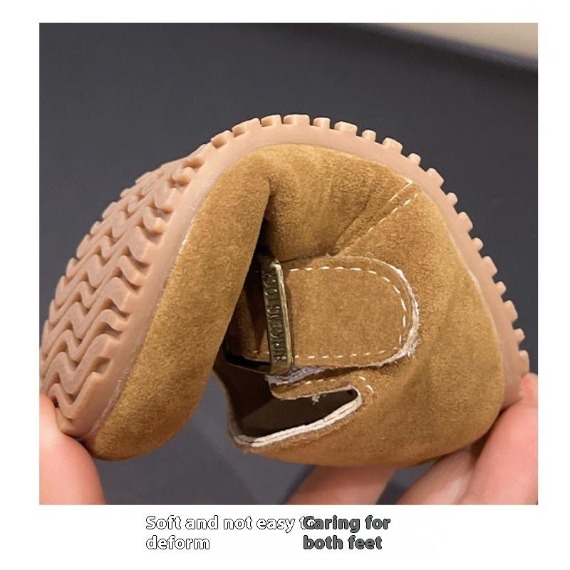 Spring and Autumn Girls' New Soft Sole Comfortable and Fashionable All-match College Style Moccasins