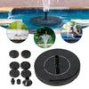 1.2W Solar Powered Water Fountain Pump Solar Fountain Pump Solar Powered Water Fountain for Bird Bath Garden Pond Pool Outdoor
