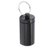 Aluminiumlegierung Medikamentenbehälter Schlüsselanhänger Pillendose für Outdoor-Camping-Wandern