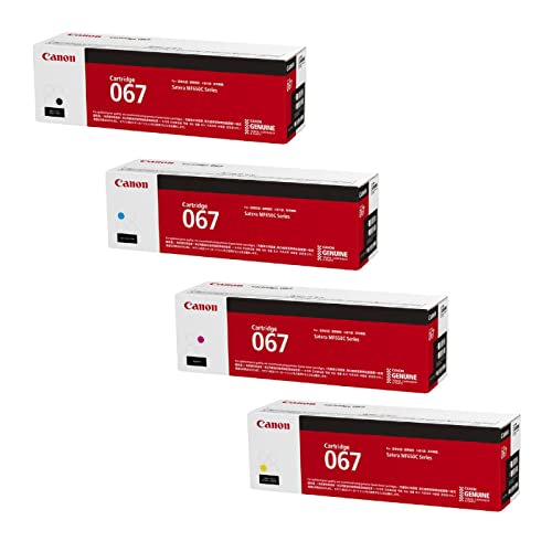 

[Genuine product 4 colors] Canon Toner 067 Color 4 color set CRG-067BK CRG-067C CRG-067M CRG-067Y