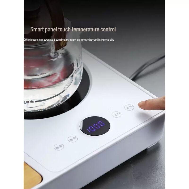 Japanese Style Stone & Ceramic Tea Set with Tea Tray