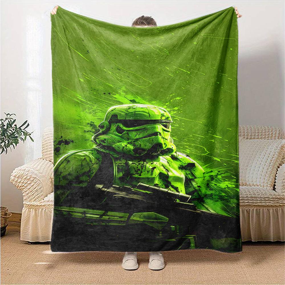 Star Wars Blanket Comfortable Perfect for Bedding Chair Office Four Seasons Multipurpose Digital Print Best Holiday Gift for Friends Family