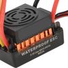 3650 3100KV Brushless Motor with Heat Sink and 60A Waterproof Electronic Speed Controller Set for 1/10 RC Car