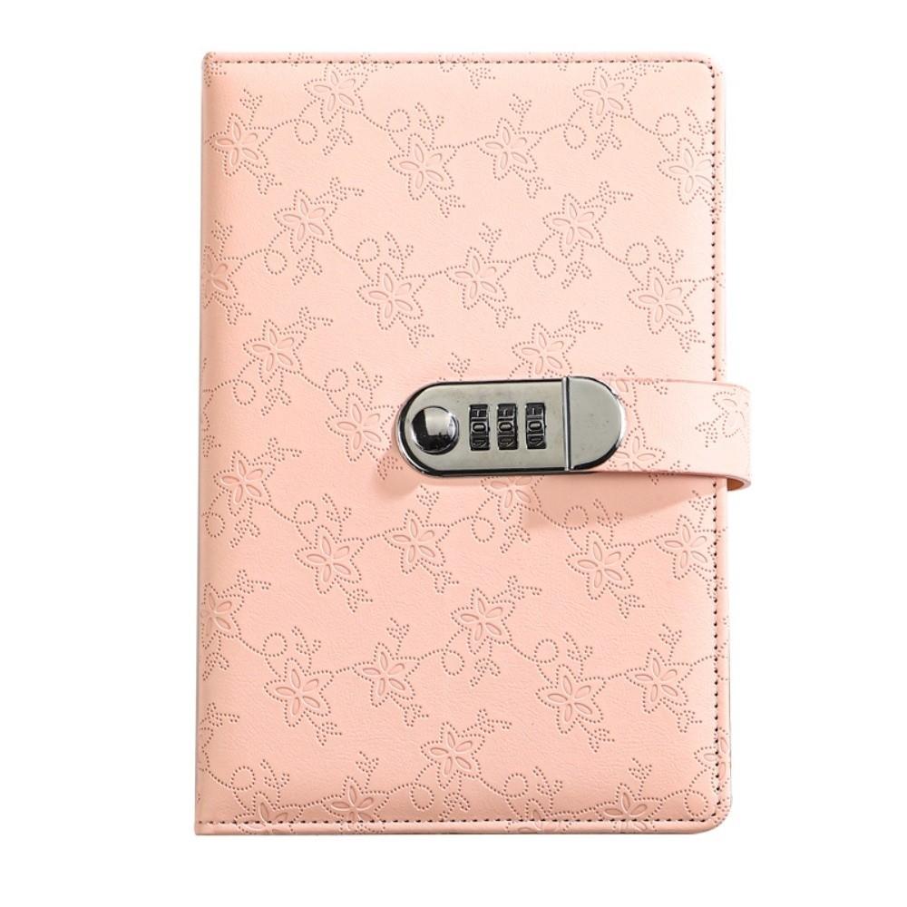 200 Pages Retro Password Book with Lock A5 Diary Notebook  Office School Supplies