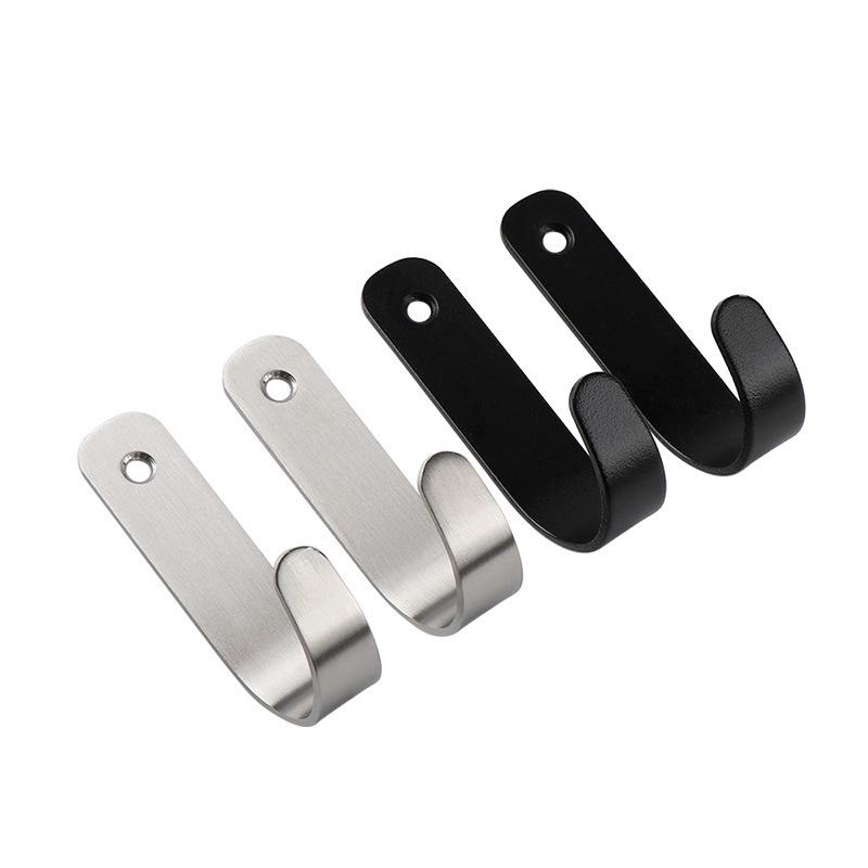 Strong Adhesive No-Drill Wall Hooks, Load-Bearing for Kitchen and Bathroom Storage